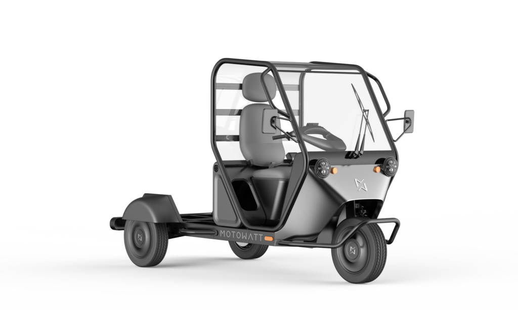 Châssis nu du triporteur Motowatt